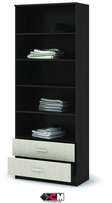 Шкаф с полками и ящиками Машенька ШК 201/202