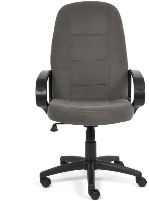 Кресло СН747 флок , серый, 29