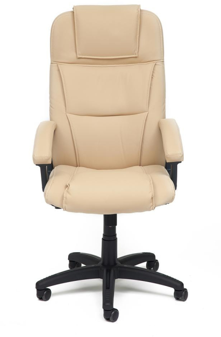Кресло BERGAMO кож/зам, бежевый, 36-34