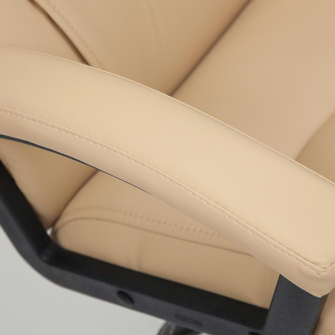 Кресло BERGAMO кож/зам, бежевый, 36-34