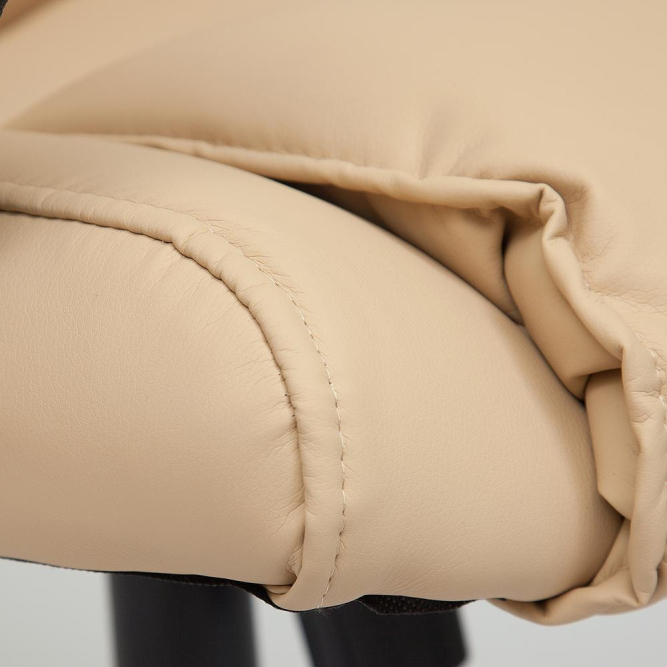 Кресло BERGAMO кож/зам, бежевый, 36-34