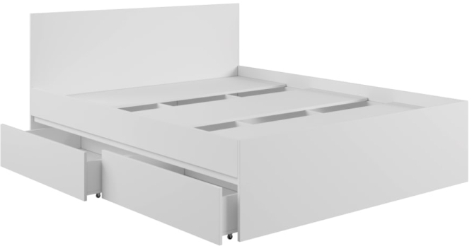 Кровать с ящиками К1.6М Мадера