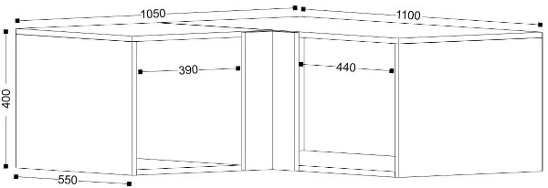 Антресоль Николь 27.1