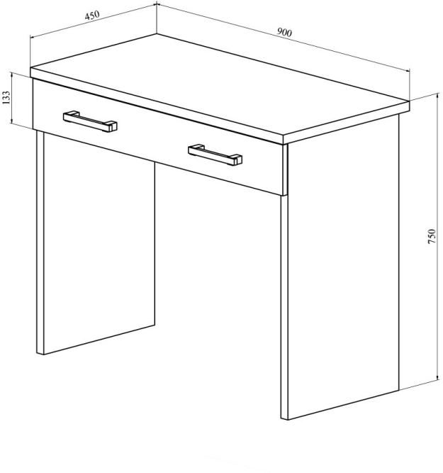 Стол туалетный для гостиниц Виктория ВИ-51