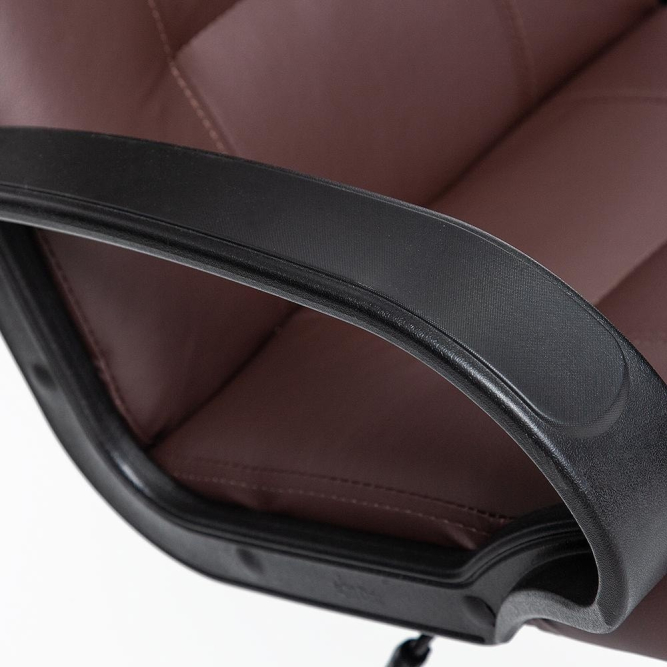 Кресло DEVON кож/зам, коричневый, 36-36