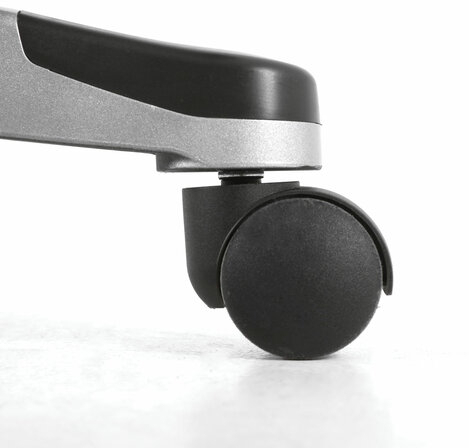 Кресло офисное BRABIX PREMIUM "Level EX-527", пружинный блок, рециклированная кожа, серое, 531937