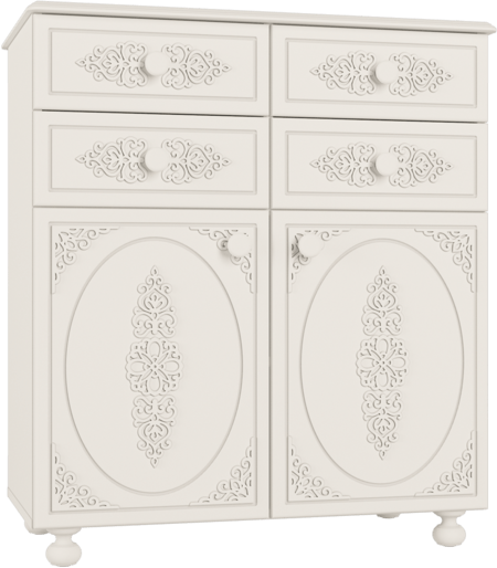 Гарнитур для спальни Ассоль комплект 5