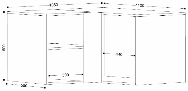 Антресоль Николь 27.2