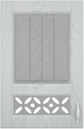 Шкаф навесной 800 мм (витрина) Камелия