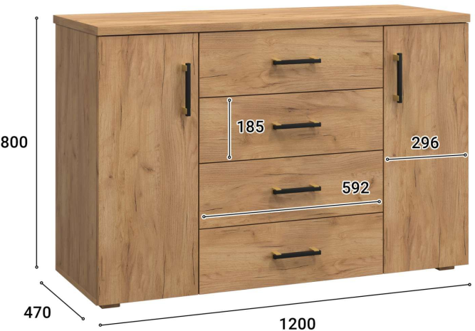 Комод для гостиной Виктория ВИ-70