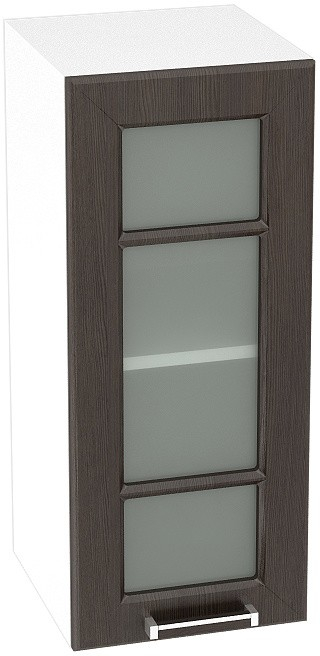 Шкаф верхний со стеклом с 1 створкой ШВС300 Прага