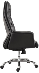 Кресло офисное BRABIX PREMIUM "Legacy EX-750", синхромеханизм, алюминий, экокожа, черное, 532492