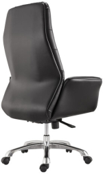 Кресло офисное BRABIX PREMIUM "Legacy EX-750", синхромеханизм, алюминий, экокожа, черное, 532492