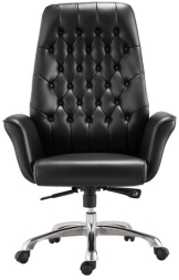 Кресло офисное BRABIX PREMIUM "Legacy EX-750", синхромеханизм, алюминий, экокожа, черное, 532492