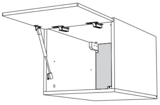 Шкаф АГ-40 Женева (ЛДСП)