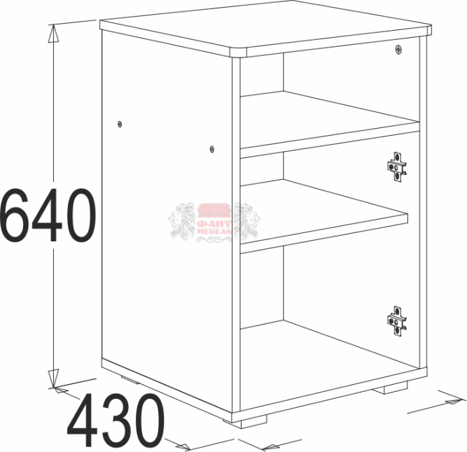 Тумба &quot;Омега 16&quot;