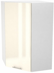 Шкаф верхний угловой с 1 створкой Кухня Валерия ШВУ 590 (глянец)