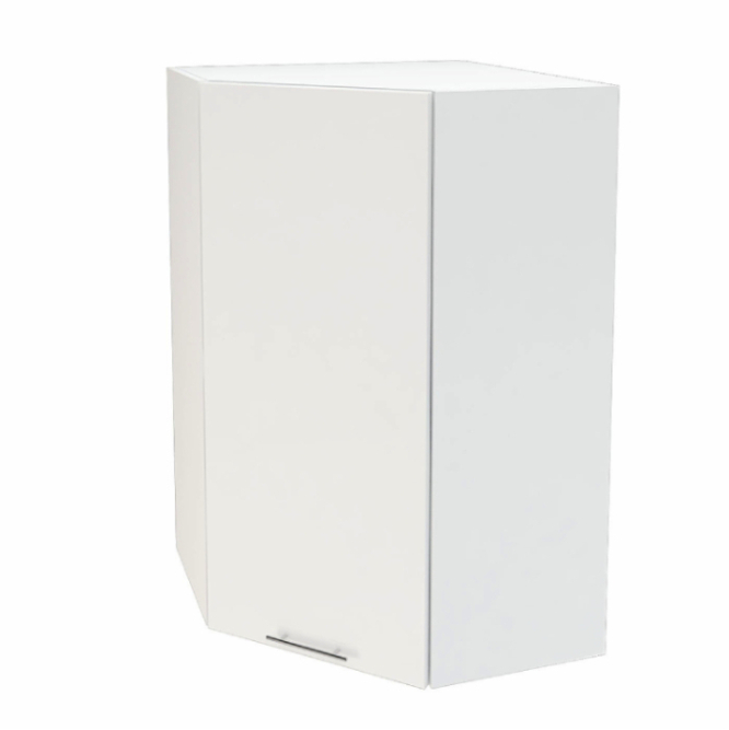 Шкаф верхний угловой с 1 створкой Кухня Валерия ШВУ 590 (глянец)