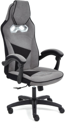 Кресло ARENA флок , серый/черный, 29/35