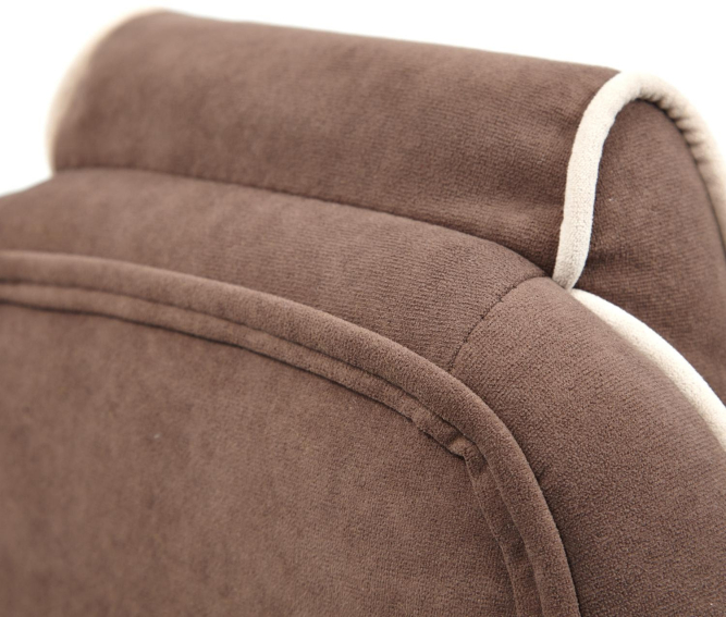 Кресло ARENA флок , коричневый/бежевый, 6/7