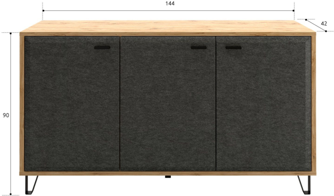 Тумба Грейс KOM3D