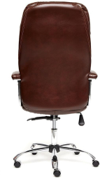 Кресло SOFTY LUX кож/зам, коричневый, 2 TONE