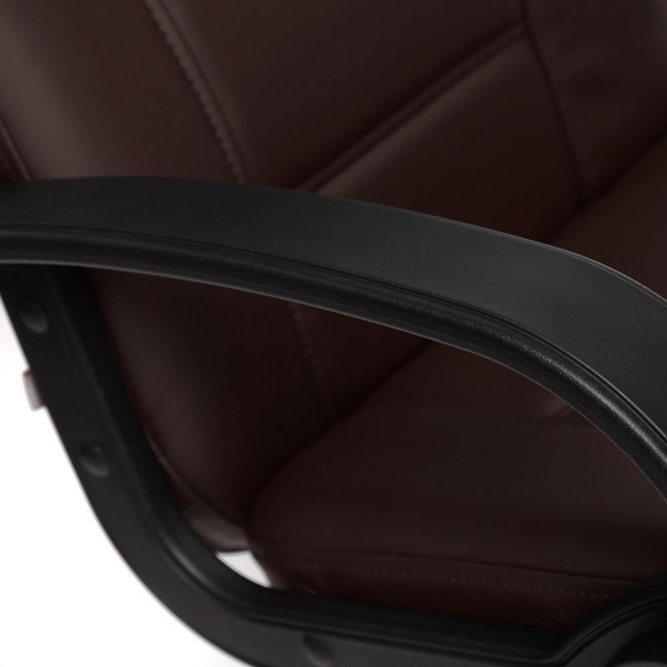 Кресло СН747 кож/зам, коричневый, 36-36