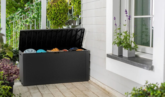 Сундук Эмили (EMILY STORAGE BOX) 280л, графит