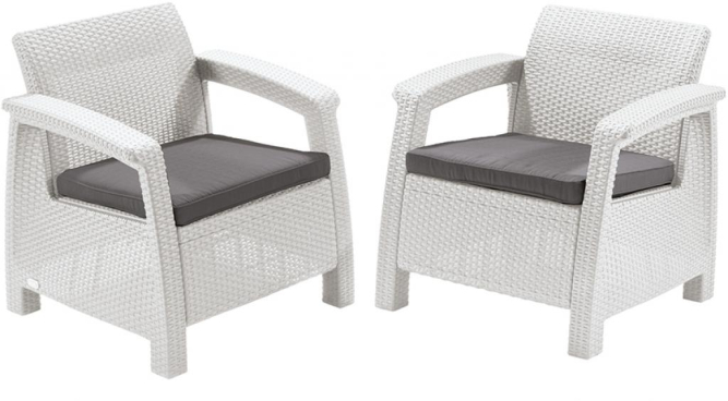 Комплект Корфу Дуо Corfu Duo Set (белый)