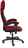 Кресло ARENA флок , бордовый/черный, 10/35