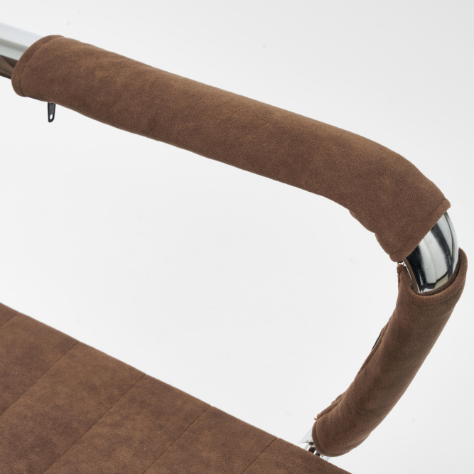 Кресло URBAN флок , коричневый, 6