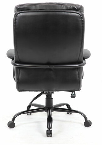 Кресло офисное BRABIX PREMIUM &quot;Heavy Duty HD-004&quot;, НАГРУЗКА до 200 кг, экокожа, черное, 531942