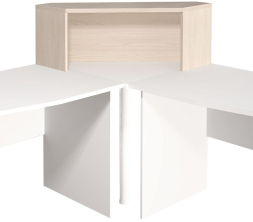 Надстройка на стол угловая НМ42