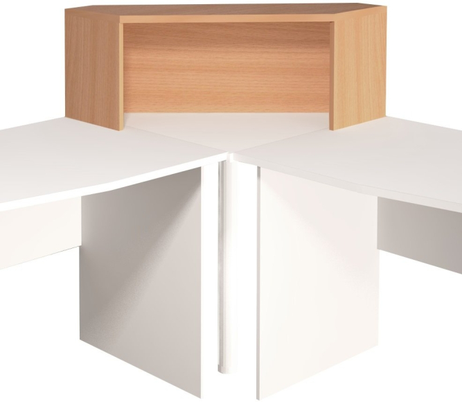 Надстройка на стол угловая НМ42
