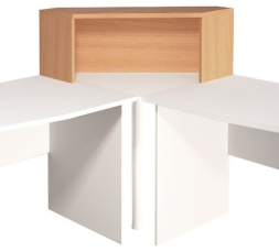Надстройка на стол угловая НМ42