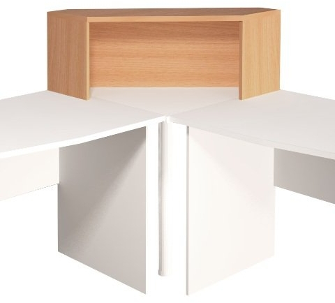 Надстройка на стол угловая НМ42