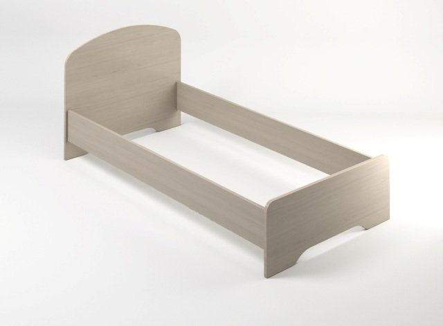 Кровать односпальная ГМ02+ГМ06