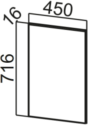 Фасад для посудомоечной машины Модус