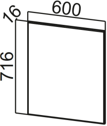 Фасад для посудомоечной машины Модус