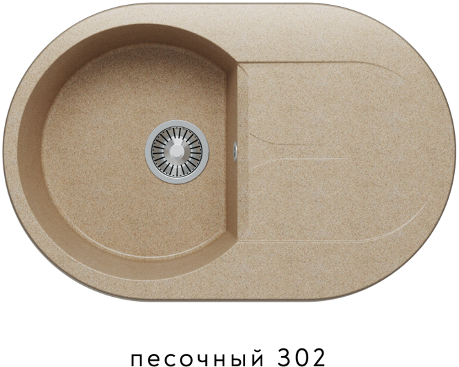 Мойка из искусственного камня POLYGRAN Atol-760