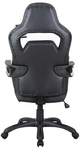 Кресло компьютерное BRABIX &quot;Nitro GM-001&quot;, ткань, экокожа, черное, 531817