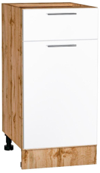 Шкаф нижний 1 ящик Кухня Валерия ШН1Я 400 (глянец)