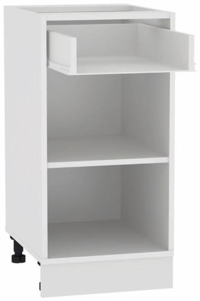 Шкаф нижний 1 ящик Кухня Валерия ШН1Я 400 (глянец)