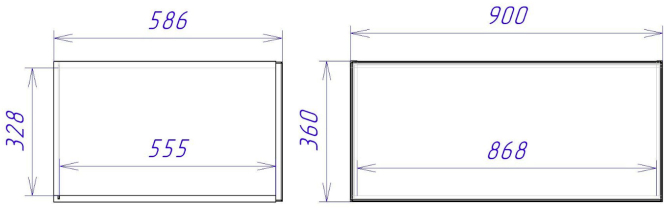 Шкаф АГ-90 Женева (ЛДСП)
