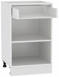 Шкаф нижний 1 ящик Кухня Валерия ШН1Я 500 (глянец)