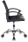 Кресло CH-590SL, с подлокотниками, хром, сетка/экокожа, черное, 479974
