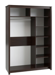 Шкаф-купе Изабель ИЗ-60К орех темный