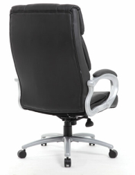 Кресло офисное BRABIX PREMIUM "Blocks HD-008", НАГРУЗКА до 200 кг, экокожа, черное, 531944