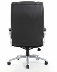 Кресло офисное BRABIX PREMIUM "Blocks HD-008", НАГРУЗКА до 200 кг, экокожа, черное, 531944