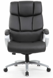 Кресло офисное BRABIX PREMIUM "Blocks HD-008", НАГРУЗКА до 200 кг, экокожа, черное, 531944